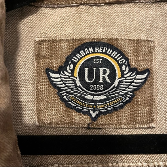 Urban Republic | Brown Denim Vest - Picture 12 of 14